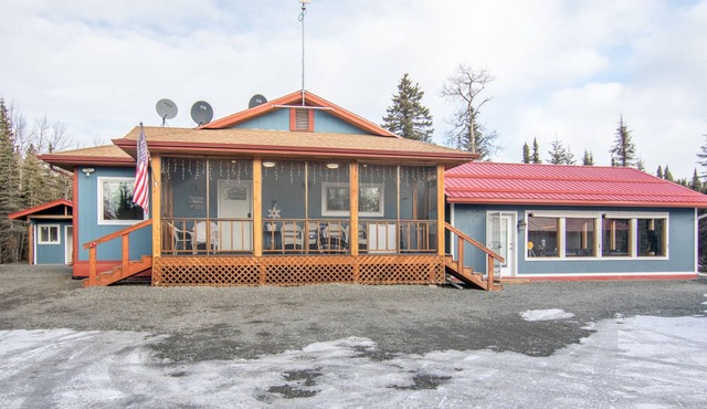 King Cabin -Full Kitchen + Laundry | Kenai Retreat