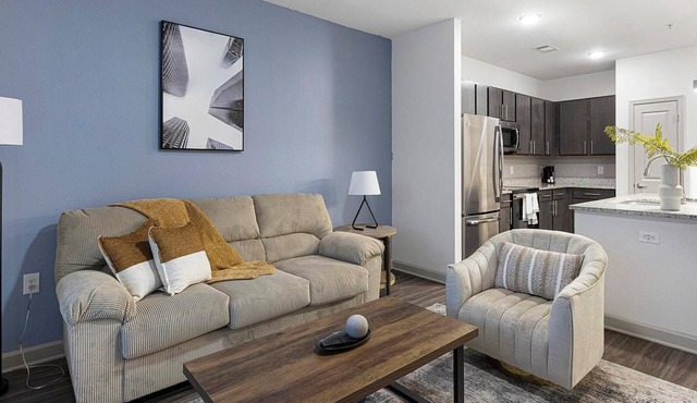 Landing | Stunning 1BD, Gym, Yoga Studio