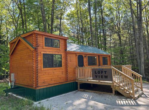 Loft View Cabin 3 Min to Silver Lake Sand Dunes