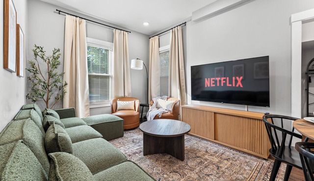 LUX 4BR with Free Parking,7 Min Walk to Green Line,Boston+Harvard+MIT