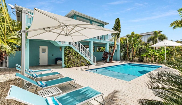 Luxury Canal Home | 70’ Dock, Heated Pool, Viking Kitchen & Ocean Access
