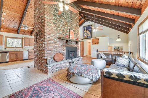 Mtn-View Home w/Deck on 4 Acres in Windham
