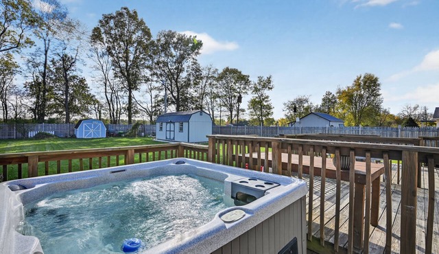 NEW! Cozy Retreat with Hot Tub in Peaceful Goshen
