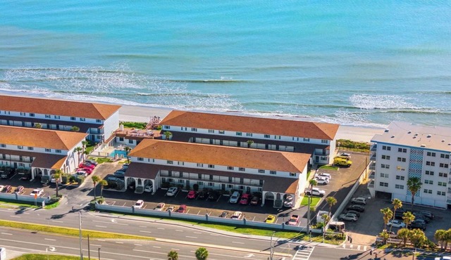 Ocean front 2 bedroom 2 bath 1st floor heated pool condo