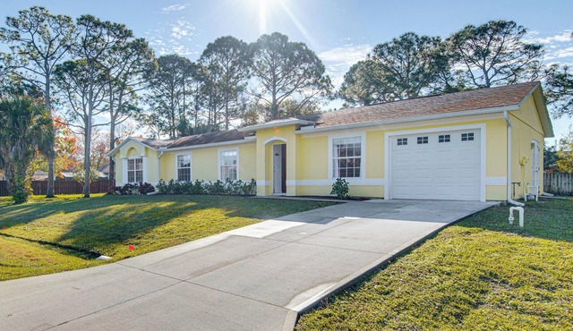 Peaceful Palm Bay Retreat w/Spacious Yard!