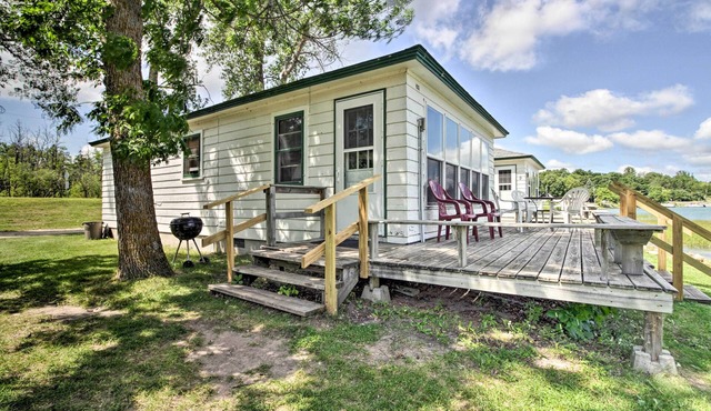 Pet-Friendly Beachfront Dent Cabin w/Grill!