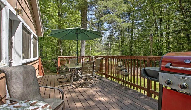 Pet-Friendly Cabin w/Fire Pit, BBQ & Great Deck!