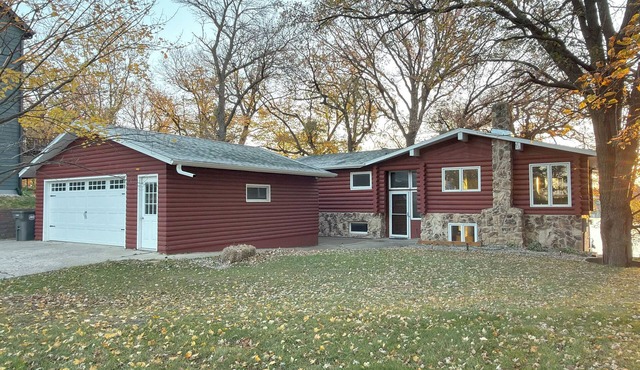 Remodeled Log Cabin Home Chain of Lakes