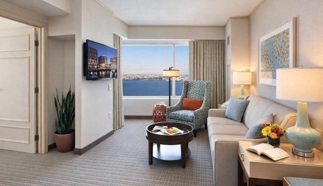 Seaport Boston | King Suite | Landmark Hotel, Near Prime Attractions