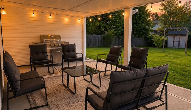 Spacious 4-bedroom house with AC in charming Powell