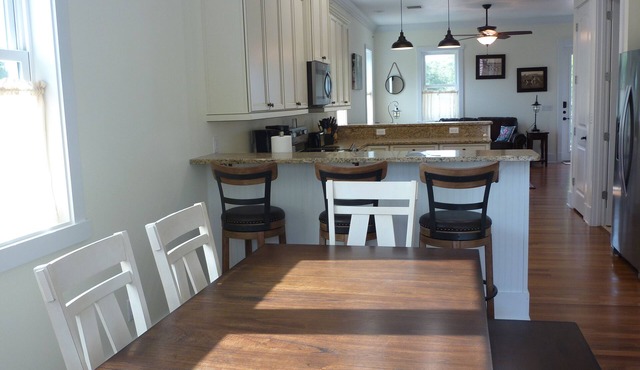 Stargazer - Steinhatchee Landings, Sleeps 10 Cottage is directly behind the pool