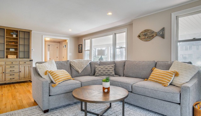 Steps to Beach: Cape Cod Family Retreat w/Patio