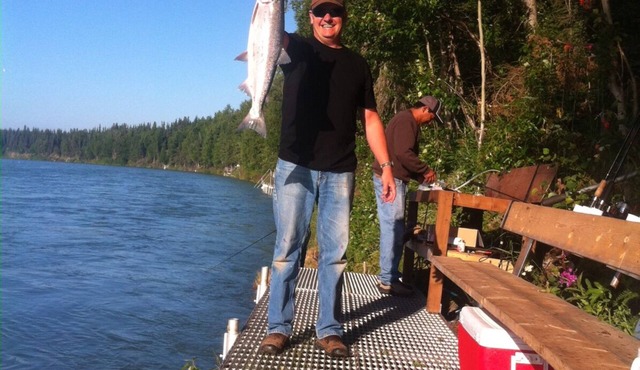 The best location on the Kenai River!