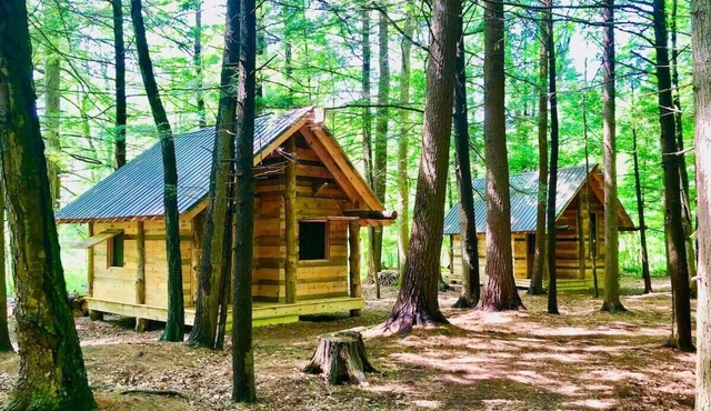 TimberTown Cabin #1 at June Farms, GLAMPING at it's finest!
