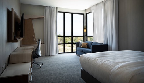 Room, 1 King Bed with Sofa bed (Partial Mountain View)