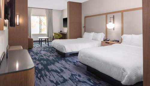 Queen Suite with Two Queen Beds and Sofa Bed