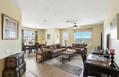 Florida Central Atlantic Coast Condo | A place the whole family will enjoy with a lovely view to the Big Lake Cay!