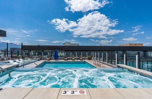 Rio Grande Apartment | Premium SLC Luxury- Penthouse VIEWS+ Top Amenities