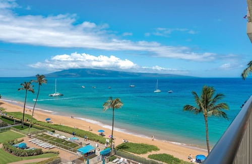 Kaanapali Condo | Maui Resort Rentals: The Whaler 707 - Luxuriously Remodeled 7th Floor 1BR/2BA w/Stunning Ocean and Mountain Views!