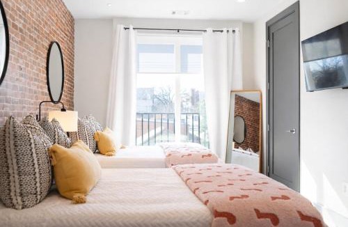 Rolling Mill Hill Apartment | The Muse - Modern 2BR Condo with Private Balcony and City Rooftop Access