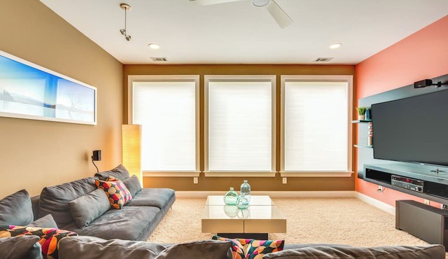 Modern Retreat w/River View in Roswell!