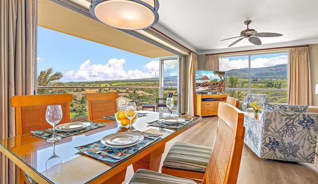 Maui Resort Rentals: Honua Kai Hokulani 536 – Ocean & Mountain Views w/King Size Balcony!