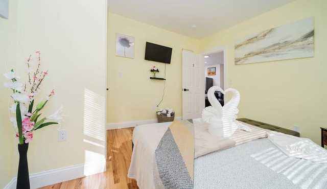 Bright 3BR Milton 1st-floor Apt Pet-Friendly near I-93 & Blue Hills 14-1
